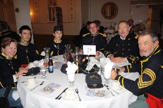 The officers and enlisted